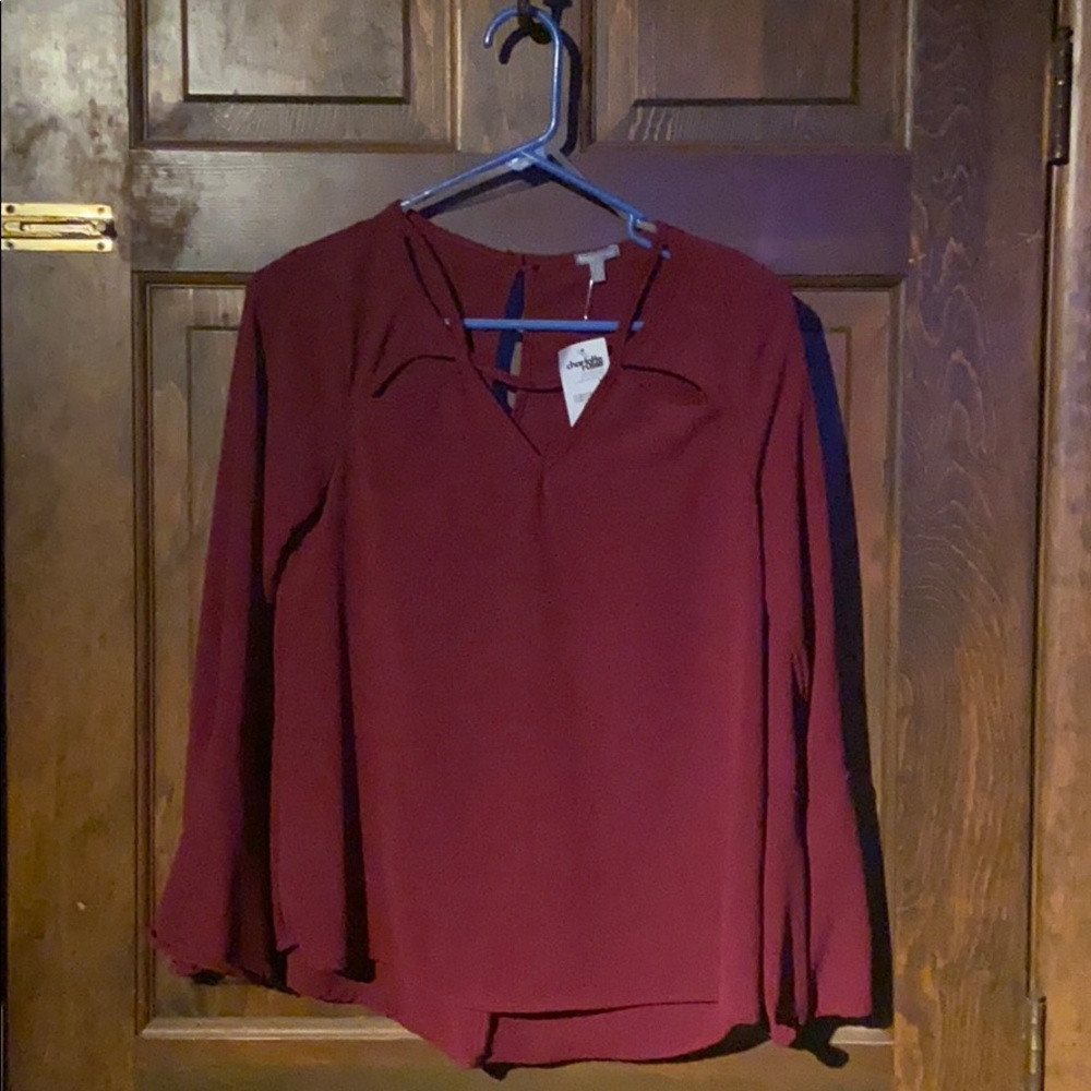 Long sleeve blouse